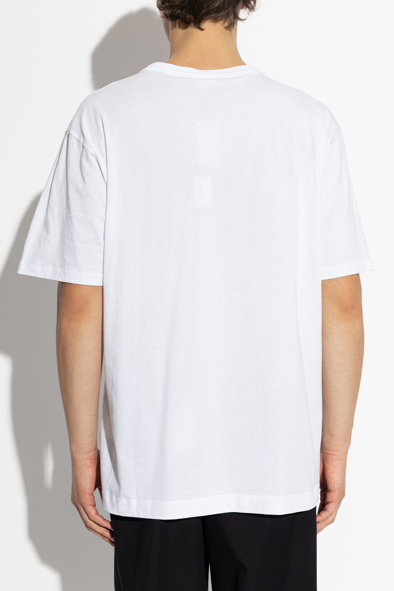 White Cotton T-shirt Dries Van Noten - Vitkac AS